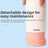 Portable Silicone Pet Paw Cleaner Cup for Dogs with Soft Bristles in Two Sizes