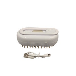 Large Steam Spray Grooming Brush for Shedding and Tangles on Pets