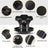 Reflective tactical dog harness and lead set in 11 colour options