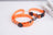 USB rechargeable LED dog collar in PVC, material detail