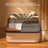 Extra Large 61cm Semi-Closed Cat Litter Box, Anti-Splash