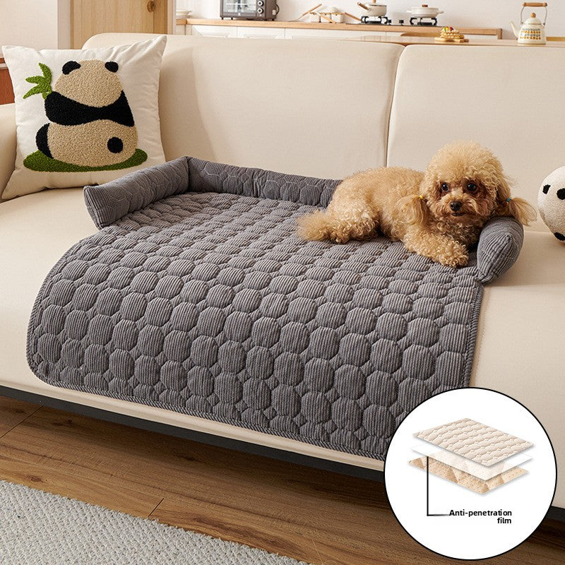 Thick square pet sofa cushion bed for dogs and cats, photo 10 of 23
