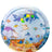 Water-filled inflatable pet cooling pad with sea print, photo 5 of 10