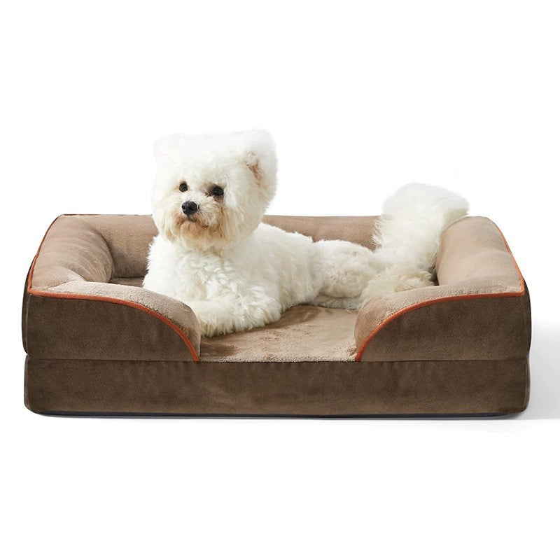 Detachable Plush Pet Sofa Bed