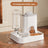 Elevated Cat Feeder and Water Bowl Combo with Dual Bowls and Smart Sensor