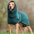 Polar fleece dog jumpers shown in seven colours