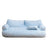 Green anti-scratch pet sofa bed for small dogs