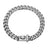 Heavy Cuban chain stainless steel dog collar, 8 sizes available