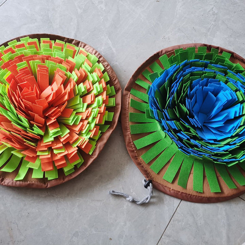 Felt Snuffle Mat Slow Feeder for Dogs, Nose Work Training Pad