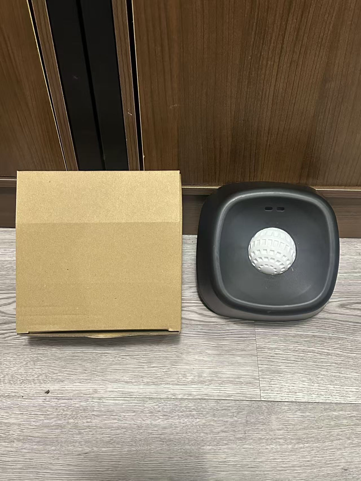 Slow Feeding Pet Lick Bowl with Non-Slip Spherical Base and Interactive Licking Ball