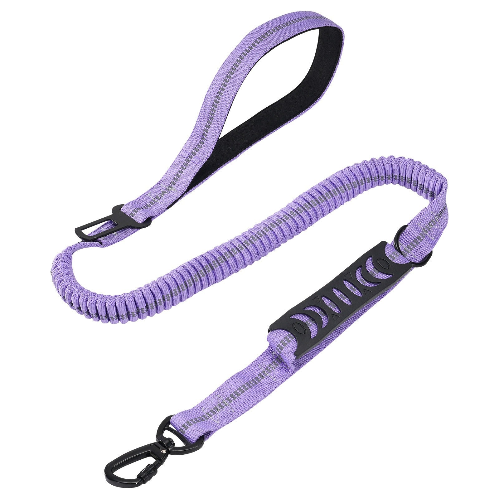 Stretchy bungee dog lead in 6 colour options