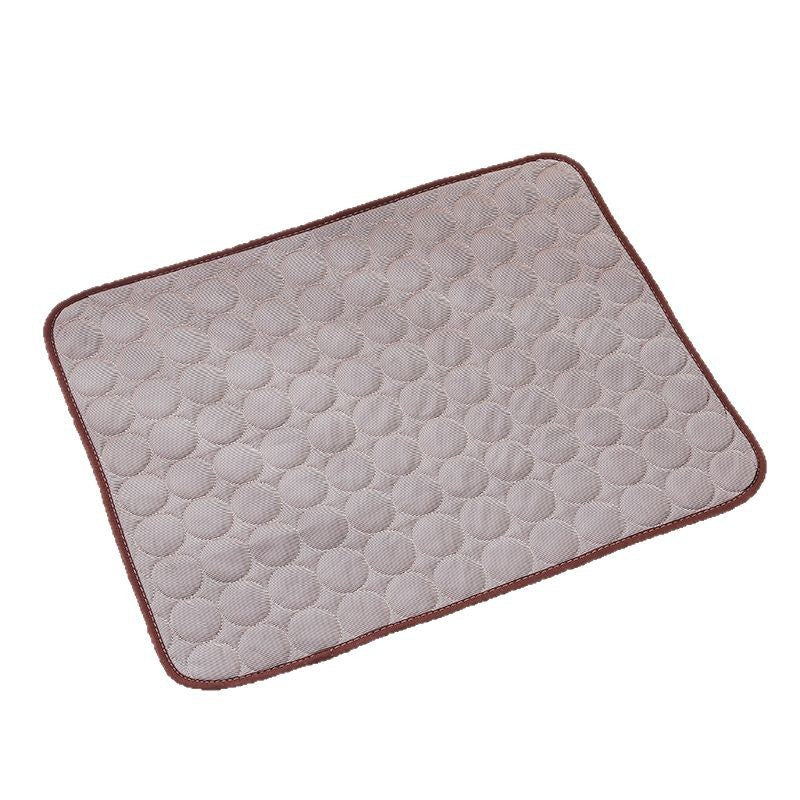 Blue ice silk pet cooling mat for cats and dogs, photo 5