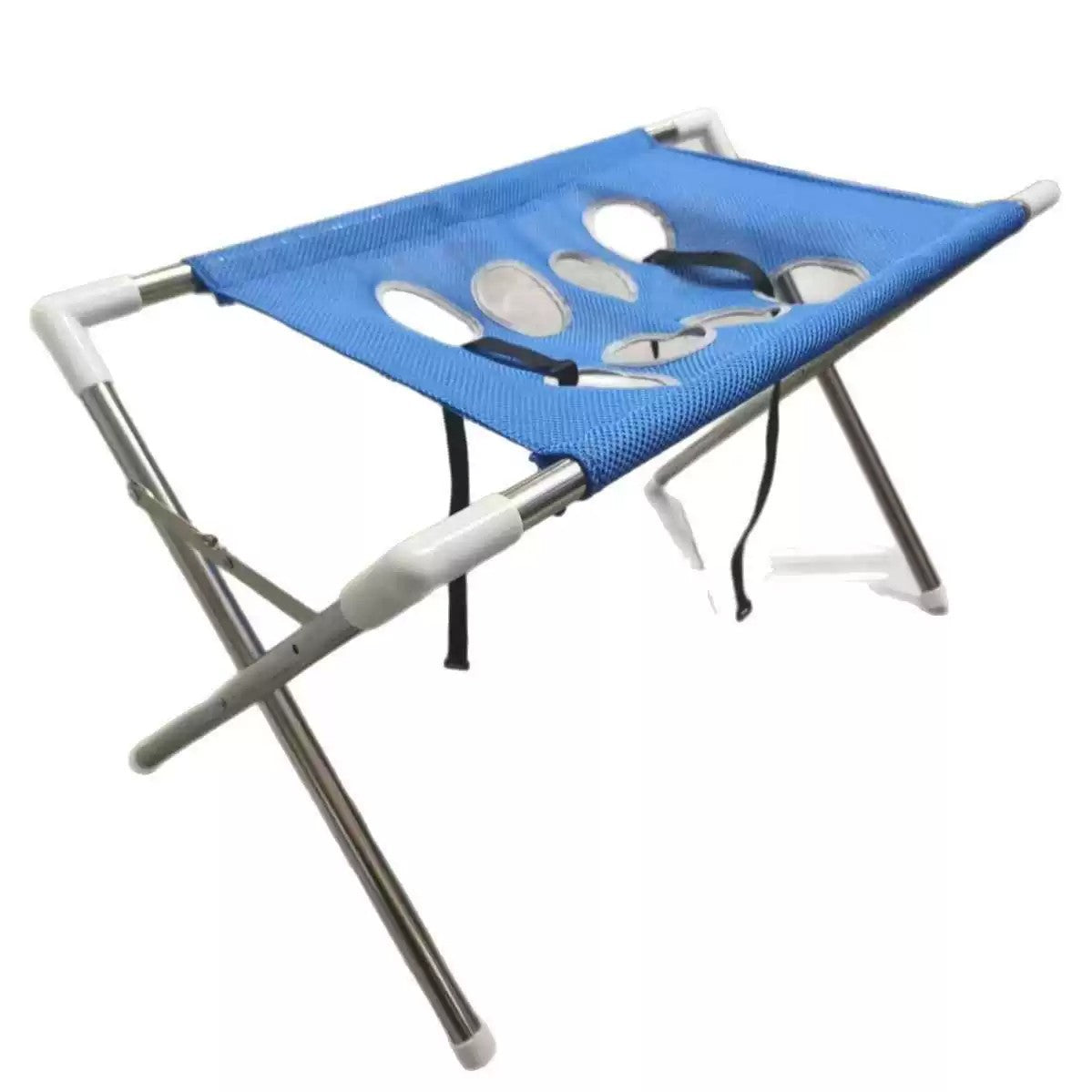 Foldable Dog Bathing and Grooming Stand, Metal Restraint Frame