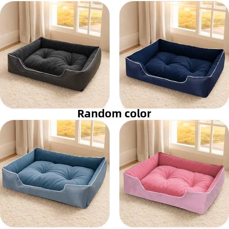 Waterproof Oxford dog crate mat with soft velvet top, photo 67 of 68