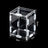 Clear acrylic reptile habitat box, extra detail view