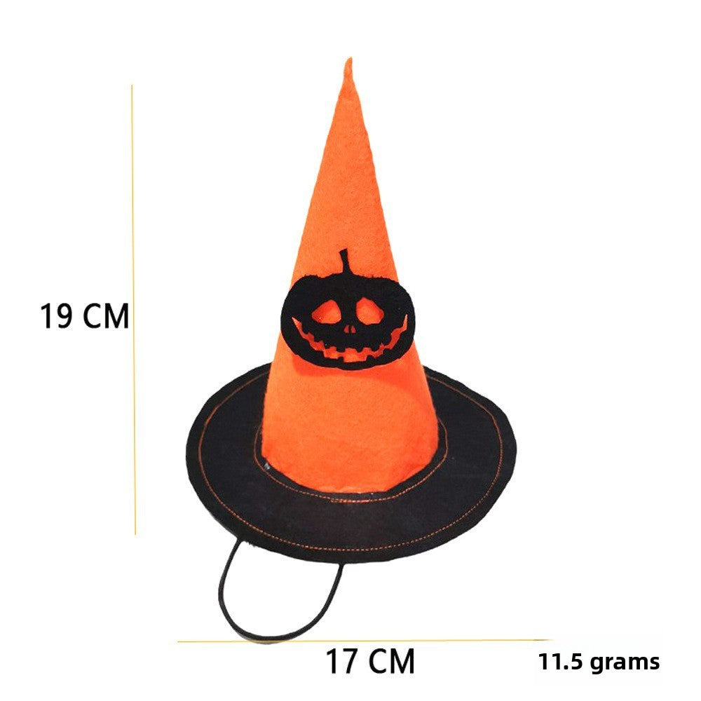Halloween felt bat wings for dogs and cats in Hat Style 3, top view