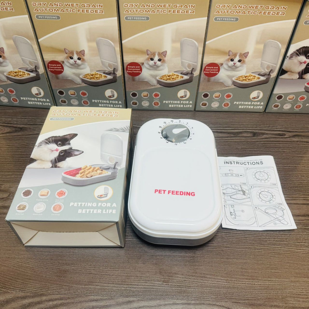 Automatic Pet Feeder for Dogs and Cats