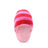 Plush squeaky slipper dog toy for chewing and play, view 8