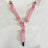 Adjustable elastic dog diaper suspender strap in plaid pattern, view 59