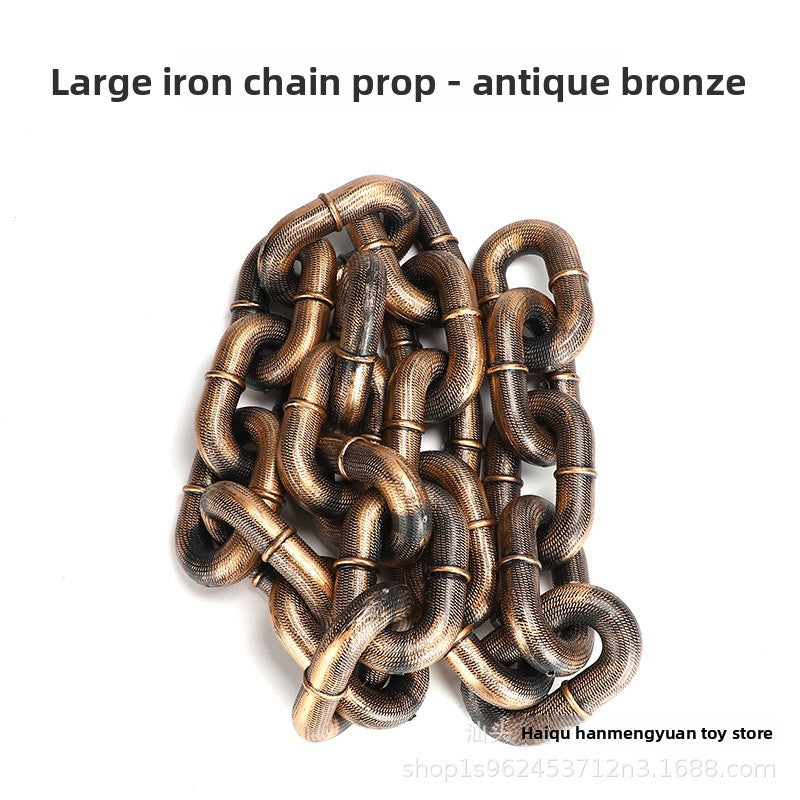Chain link dog lead, main product photo from Pet Royale UK