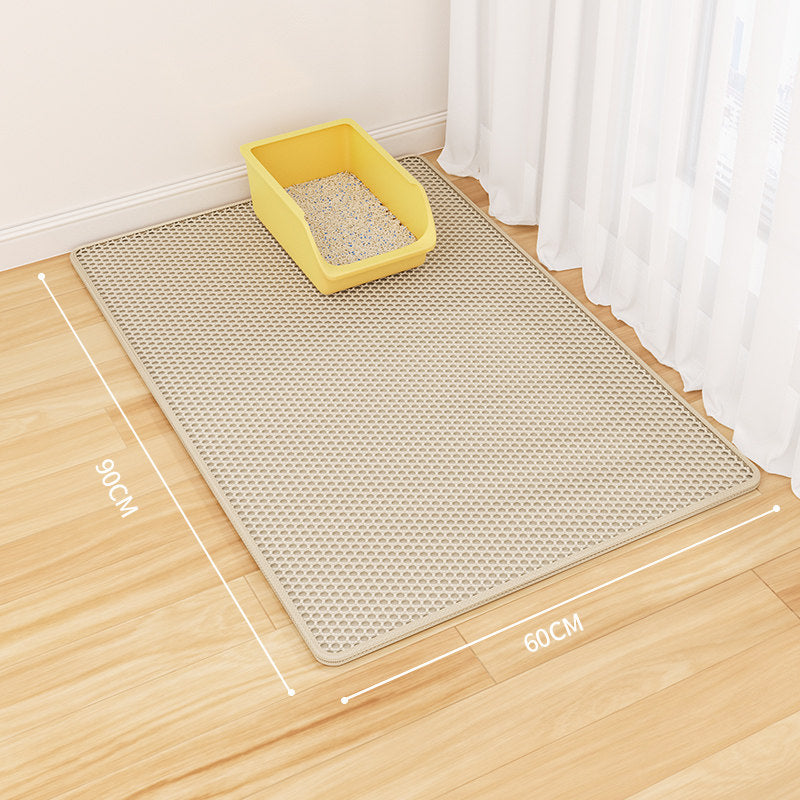Anti-Slip Double Layer Cat Litter Control Mat