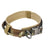Tactical nylon dog collar with cobra buckle, 3 sizes available