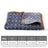 Small coral fleece pet mat in Grey Bone, extra detail view