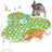 Interactive cat play cover with sound in sky blue, photo 10