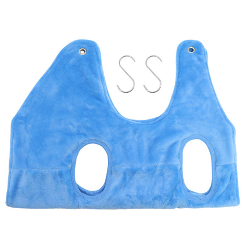 Fleece Grooming Hammock for Cats and Dogs, Soft Nail Trimming Sling