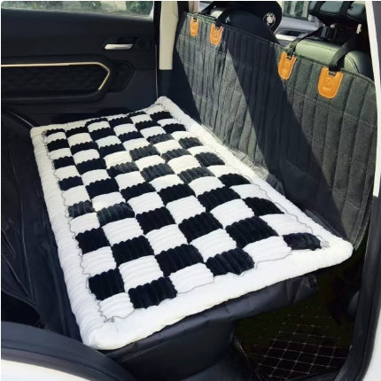 Thick plush dog car seat cushion, photo 6 of 10