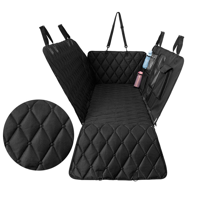 Waterproof Oxford dog car seat cover with zip sections, photo 6 of 12