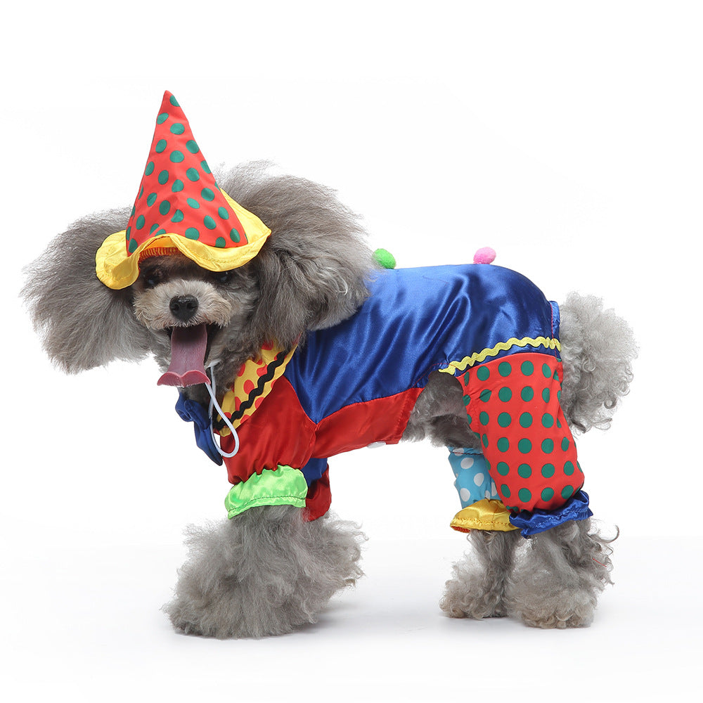 Funny clown and wizard dog costume, available in 18 styles, image 19