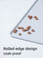 Grey waterproof non-slip pet feeding mat for bowls, photo 2