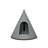 Felt tapered Christmas tree cat nest with hanging toy ball, product image 5