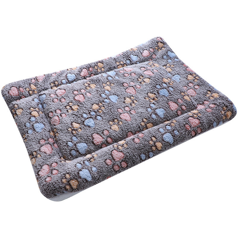 Thick padded pet mat cushion with print, sizes from 32 x 25cm