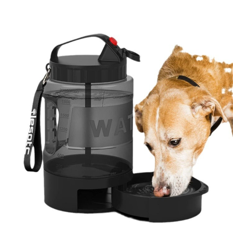 MOQ:2    2.2L Dog Kettle Large Capacity Drinking Kettle Outdoor Sports Kettle Outdoor Cat and Dog Kettle