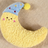 Soft velvet moon shaped sleeping pillow for pets, product image 6