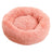 Round long plush pet nest for cats and dogs, view 4