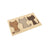 Textured cat litter mat in front of tray, additional product photo