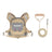 Breathable dog harness with built-in waste bag pouch, product image 35