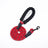 Reflective nylon dog lead with foam handle, 9 sizes available