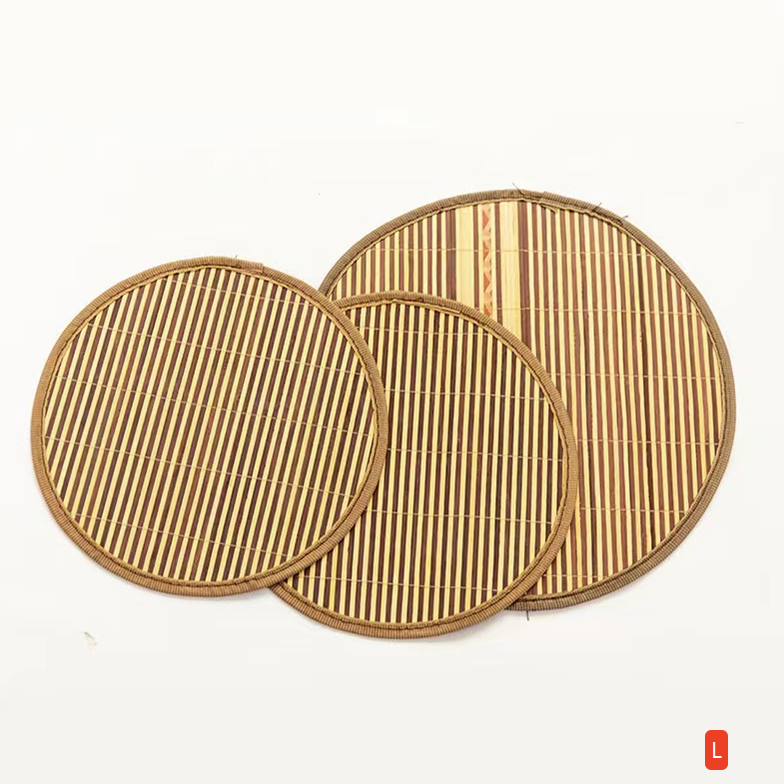 Natural cattail basket cat nest with soft pad, product image 19