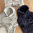 Fleece lined hooded sweatshirt for small dogs and cats in Navy Blue, close-up detail
