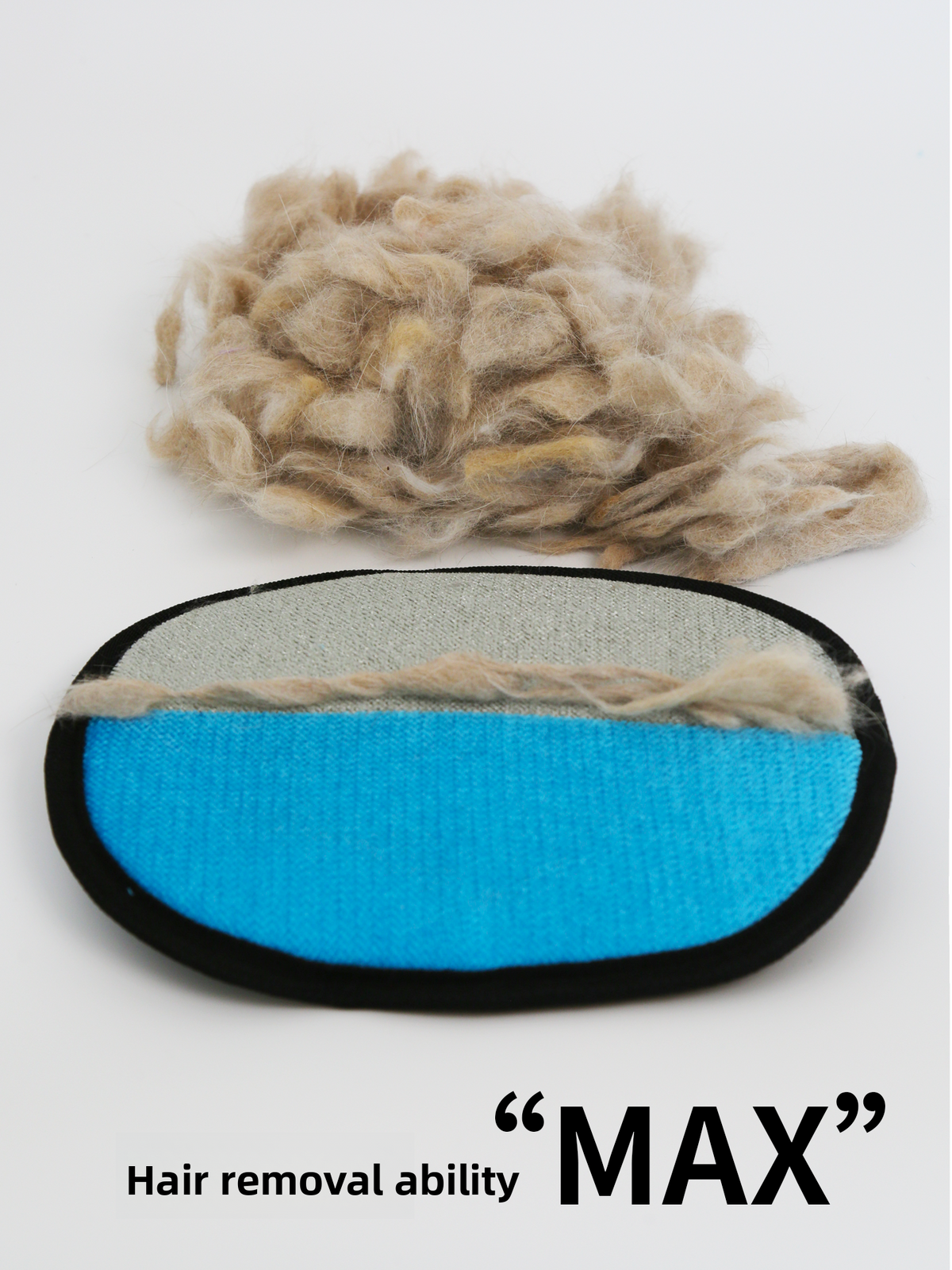 Static Pet Hair Removal Glove and Lint Brush Set, Size L