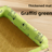 Double-sided cooling pet mat with hemp cover in chessboard green
