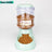 Gravity Pet Food Feeder and Water Dispenser for Cats and Dogs, Non-Electric, Four Colours