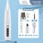 Waterproof Ceramic Blade Paw Trimmer with LED Light for Dogs and Cats