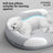 Summer dog bed with removable ice-feel cooling pad in grey, photo 2