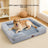 Removable Washable Memory Foam Pet Sofa Bed