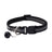 Reflective cat collar in red with adjustable buckle